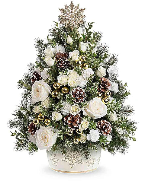 Teleflora's Snowy Oasis Tree