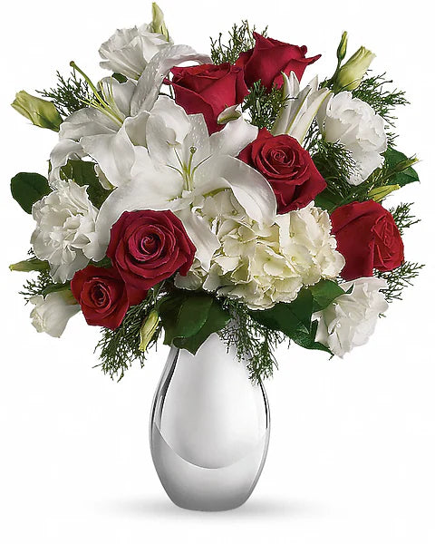 Teleflora's Silver Noel Bouquet