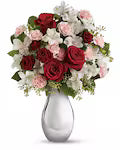 Teleflora's Crazy for You Bouquet with Red Roses